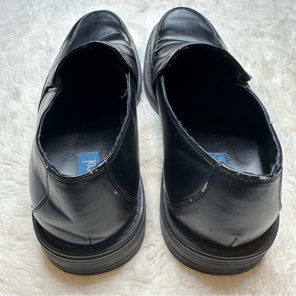 Protocol Slip-On Loafers with Rounded Toe and Durable Sole Black Size 12 - Picture 5 of 16